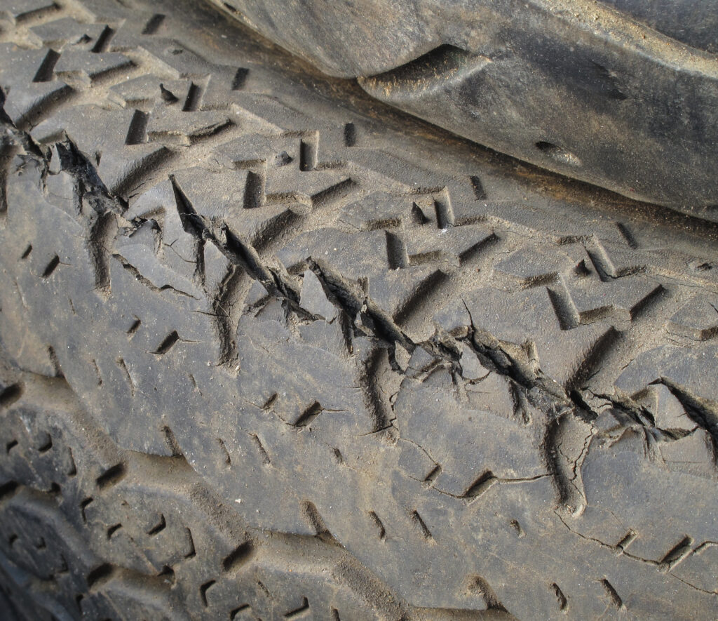 Tires Cracking